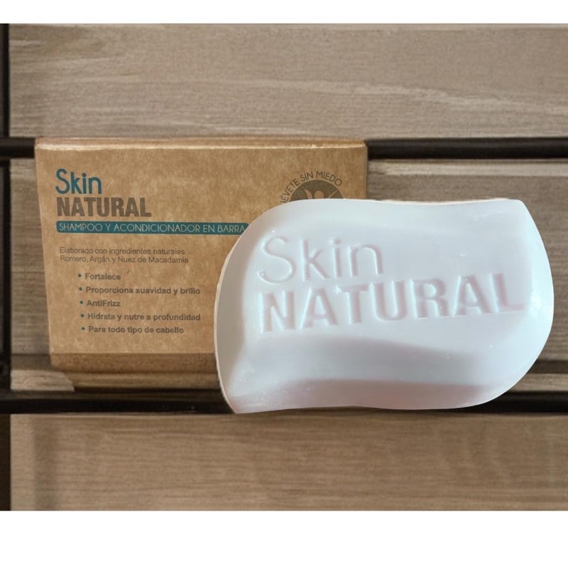 Skin Natural Shampoo y Acondicionador en barra