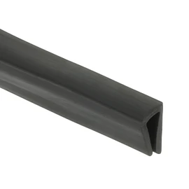 PATIKIL 3/16" Rubber Edge Trim, 10 ft Flexible U Channel Edge Guard Protector for Keen Edge, Sheet Metal, Car Doors, Hatches, Table Corners, Black