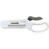 Kingjim KING JIM Tepra Half Cutter Metal White RH24