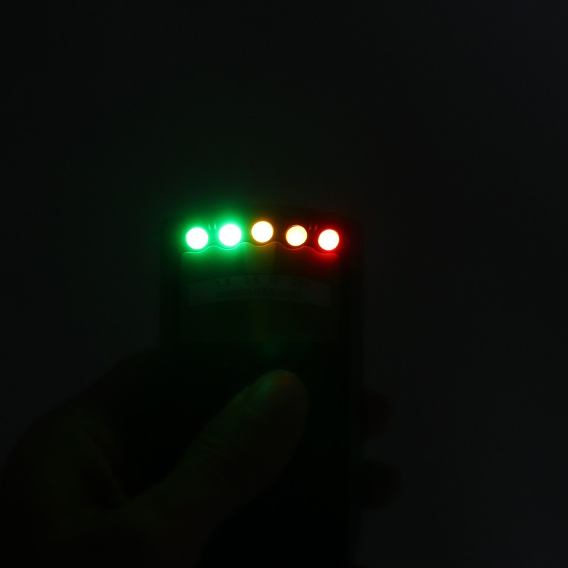 Nuclear Radiation Detector Geiger Counter Light Indicator Alarm Easy Operation