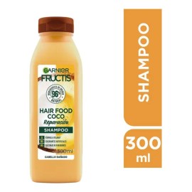 Shampoo Garnier Fructis Hair Food Reparación Coco 300ml                                                                                               