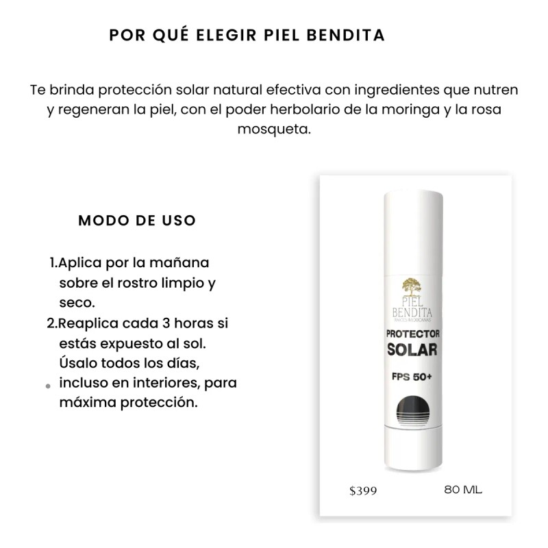 Bloqueador Fps 50 Mineral Orgánico Natural Y Antioxidante