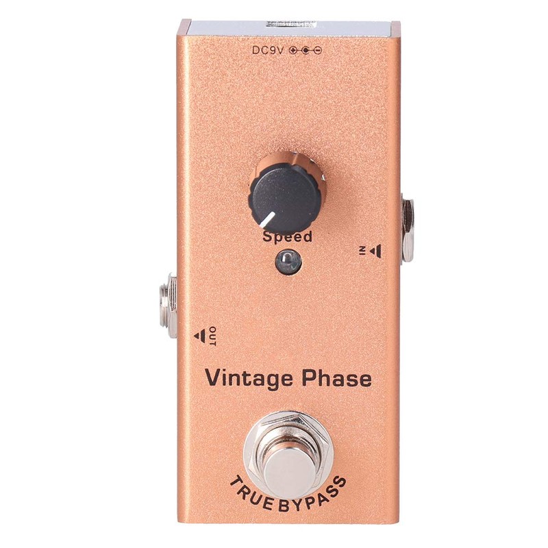 Vintage Phase Electric Guitar Effect Pedal Mini Phaser JDF-6 Accessories