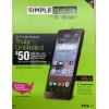 Simple Mobile 4G LTE Data TLC A1 5" Touchscreen 16GB