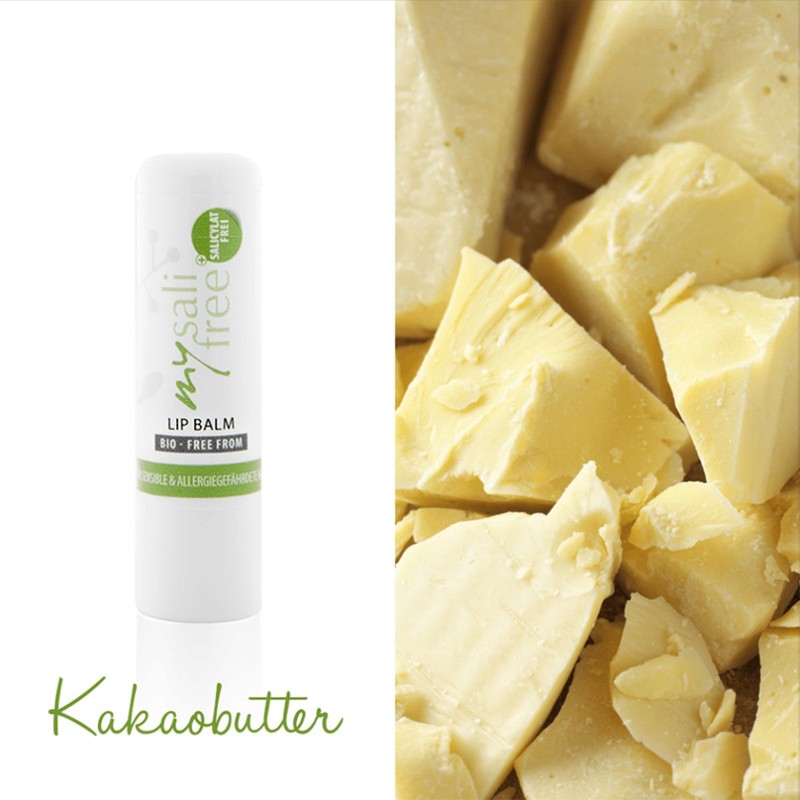 Mysalifree Organic Lip Balm – 100% Natural Intensive Lip Balm with Beeswax