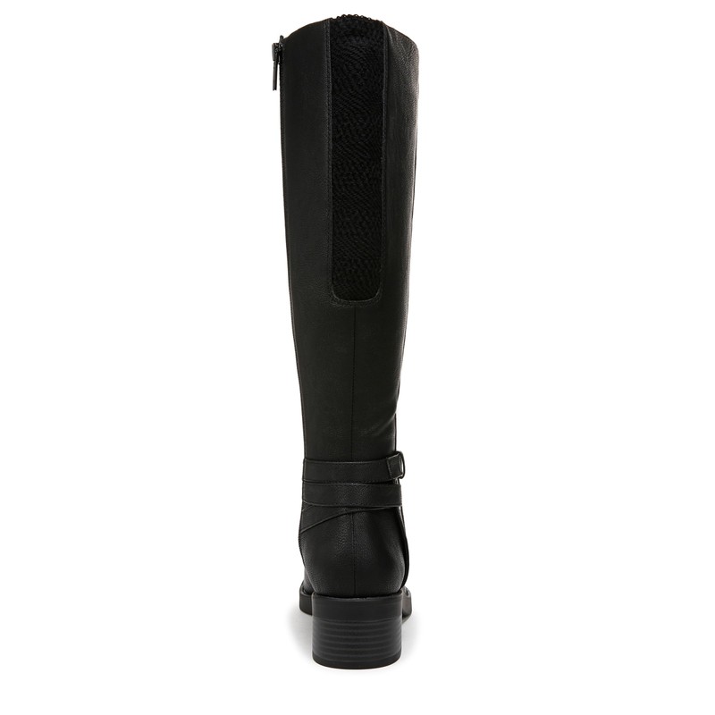 LifeStride Womens Berkley Black Wide Calf 10 W