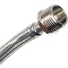 Certified Appliance Accessories WI12SSFM Braided Stainless Steel Water-Inlet Hose, 1ft