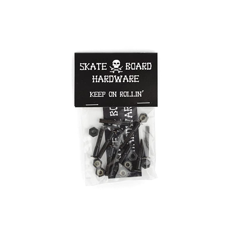 Skateboard Hardware Screws Mounting Set 1.25 Inch Longboard Hardware Set