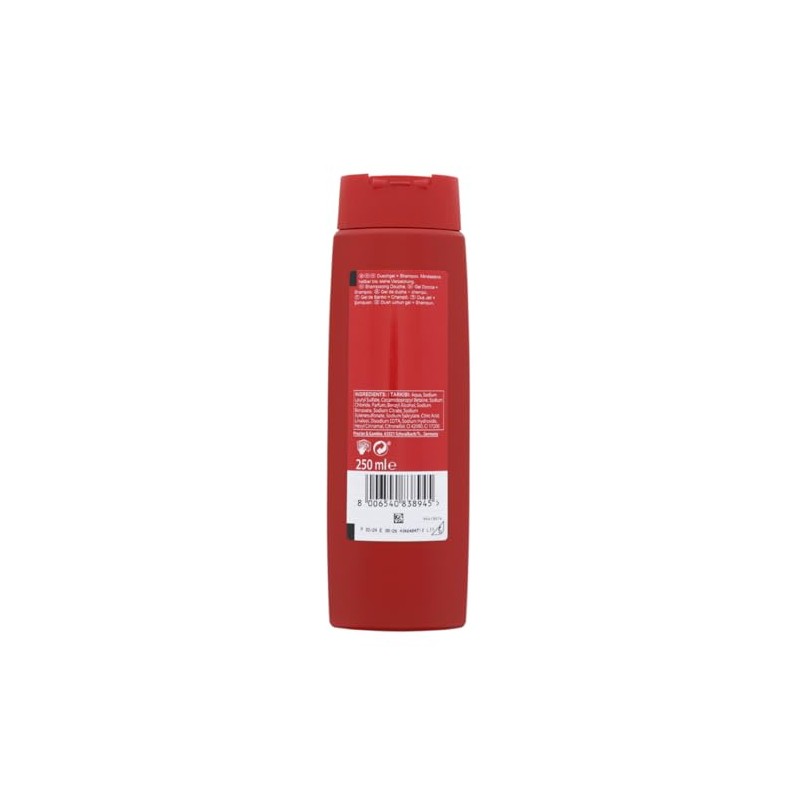 3 x Old Spice Captain 3-in-1 Shower Gel & Shampoo