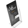 HMF 469600 Acrylic Brochure Holder, Various Sizes, Transparent