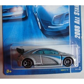 HOT WHEELS 2008 ALL STARS SILVER HONDA CIVIC SI 47/196