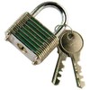Merriway BH02222 Laminated Padlock, Brass Internal Mechanism, 40 mm
