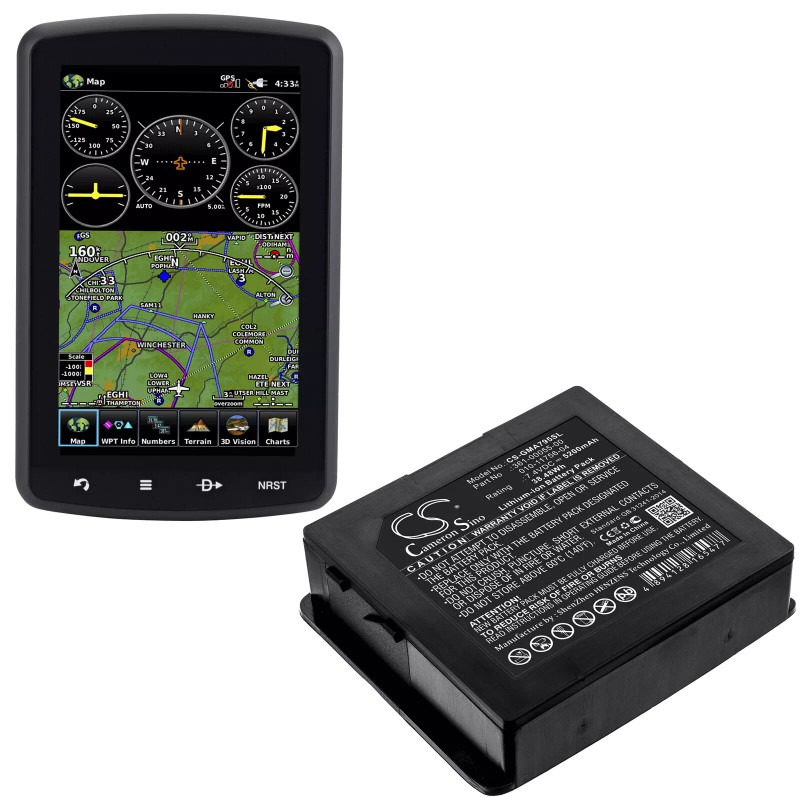 For Garmin Battery for Garmin Aera 795 796 010-11756-04 361-00055-00