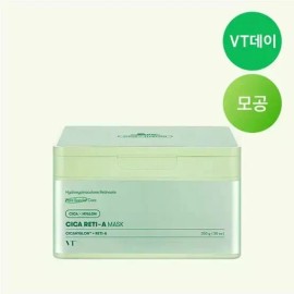VT Cosmetics Jo Eun House [1 pack per day] Cica Reti-A 924359 VT Textoning Daily Mask (30 sheets) / 조은하우스 [1일 1팩] 시카 레티-에이 924359 VT 티엑스토닝 데일리 마스크 (30매입)