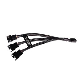 Alphacool Y-Splitter 15cm 4-Pin PWM to 3x 4-Pin Splitter Cable for Power Supply Computer Server Amplifier Speaker