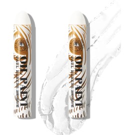 Paul Rubens HAIYA Extra Large White Oil Pastels Pack of 2, 60g Per Pack Artist Soft Oil Pastels Vibrant and Creamy, Pastels Art Supplies for Artists, Beginners, Students, Art Painting Drawing