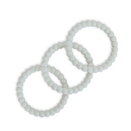 ohlivia Janne Teether Set of 3 Plain Hint of Mint