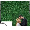 OUYIDA 7X5FT Green Leaves Nature Birthday Party CP Pictorial Cloth