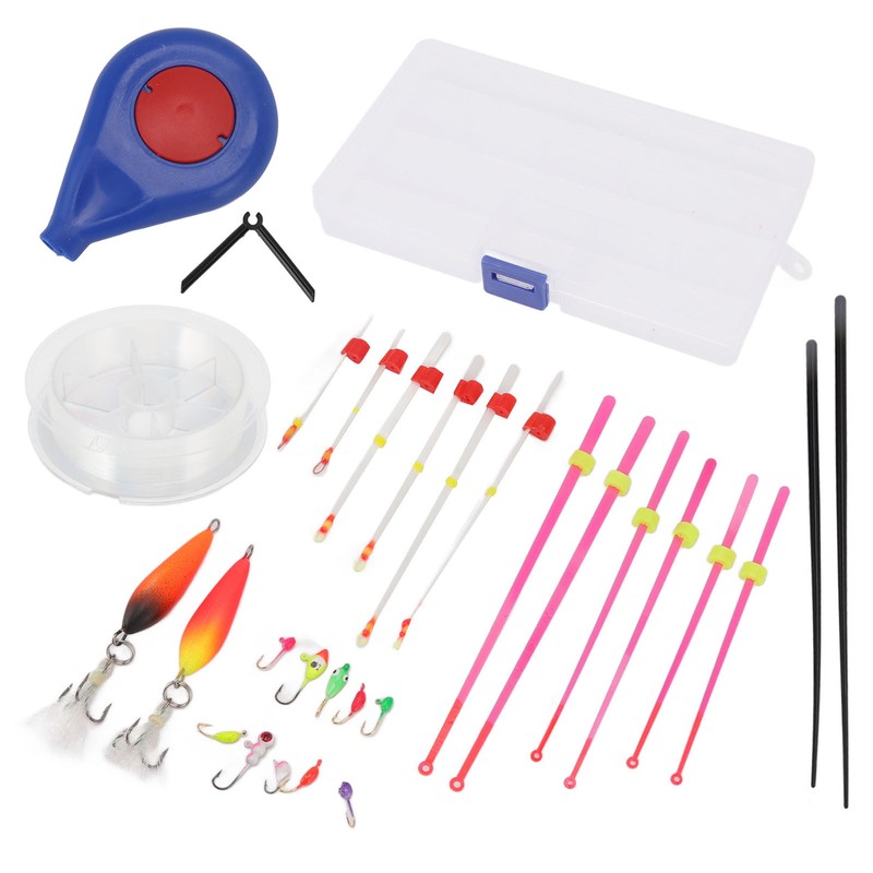 Mini Ice Fishing Rod Reel Combo Portable Ice Fishing Pole