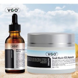 VGO Moisturizer with 92% Snail Mucin - Delivers hydrating skincare, bringing comfort and delivering repairing benefits to hydrate the skin. - Specification: Snail Mucin