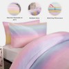 OHS Rainbow Bedding Set Single, Duvet Covers for Girls Boys