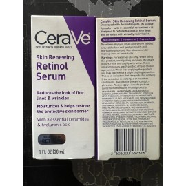 Cerave Anti Aging Skin Renewing Retinol Serum - 1 fl. oz - NEW
