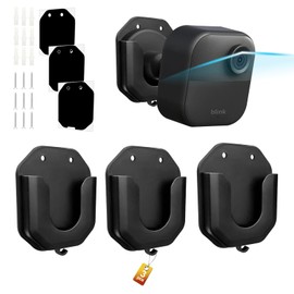 3-Pack Blink Camera Adhesive Wall Mount for Blink Mini/Blink Mini 2 / Blink Outdoor 4 / Blink/Blink Indoor Camera/Ring Indoor Camera（Adhesive mounting and Screw mounting）