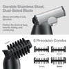 BarberBoss Set per la toelettatura dei dettagli, 3 in 1,