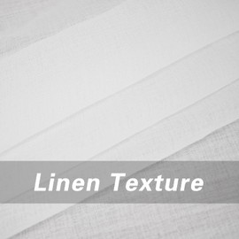 White Sheer Tier Curtains 24 inch Kitchen Tiers Voile Cafe Curtains Small Short Half Window Curtain Panels Rod Pocket 2 Panels 25"x24"