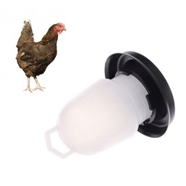 Hergon Kettle Shape Plastic Chicken Water Drinking Cup, Pet Water Dispenser Water Feeder For Bird Quail Poultry