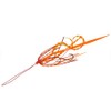 Hayabusa Musou Red Snapper Fleece Slide Tie Hook Set, Twin