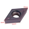 DCMT11T304 VP15TF 10-Piece CNC Carbide Tip Blade Blade for Rotary