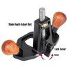TOOLCOOL Router Plane Handheld Woodworking Tool Simple and Effective Plow