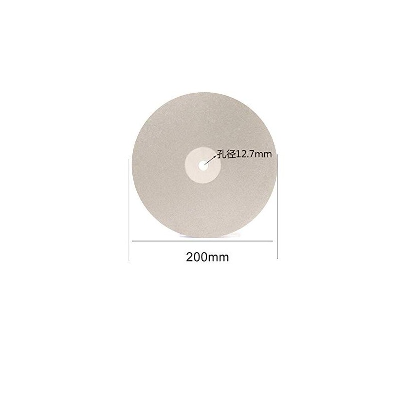 SUPERTOOL Diamond Wheel, 120mm 8-inch Diamond Coated Flat Lap Disk