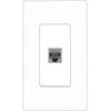 RiteAV CAT6-GRAY Wall Plate Screwless [White]