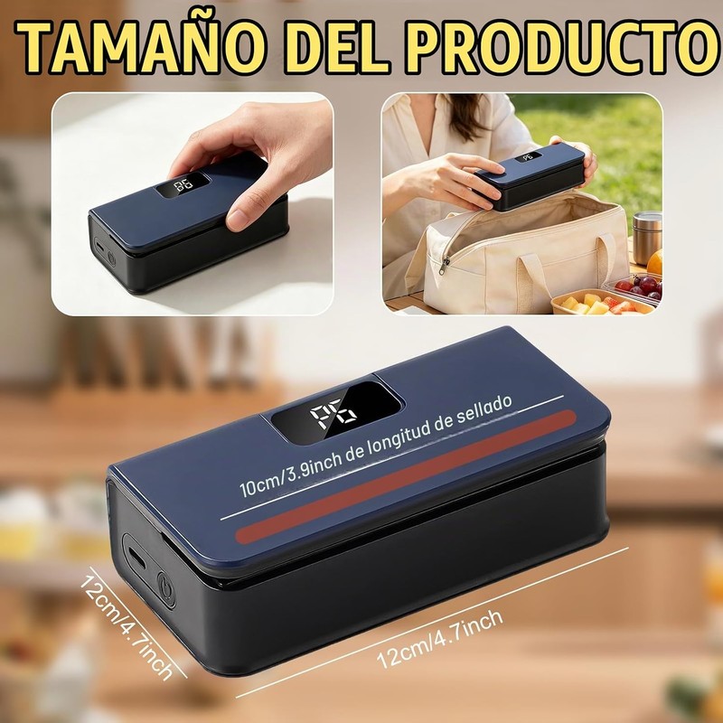 Mini Sellador Y Cortador De Bolsas OBEST 73912 2 en