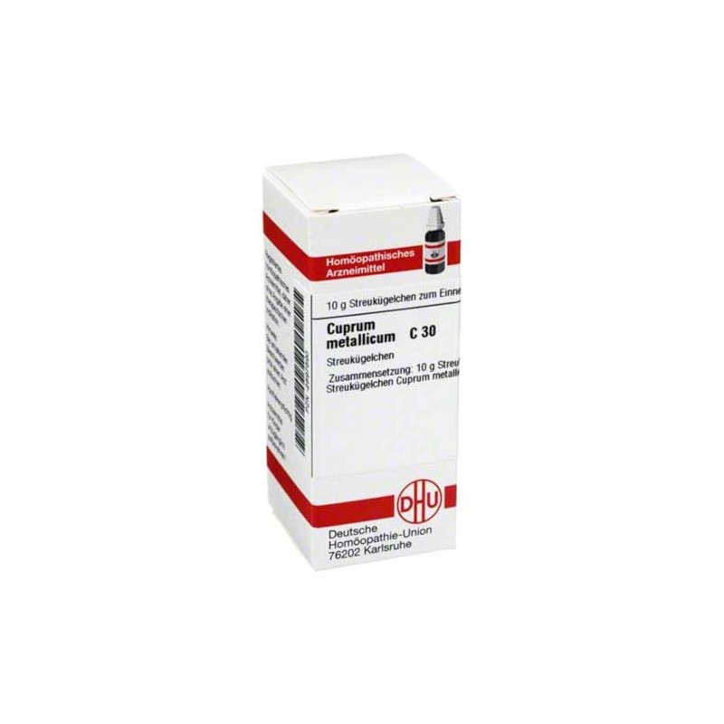 DHU Cuprum Metallicum C30 Spreading Balls 10 g Globules