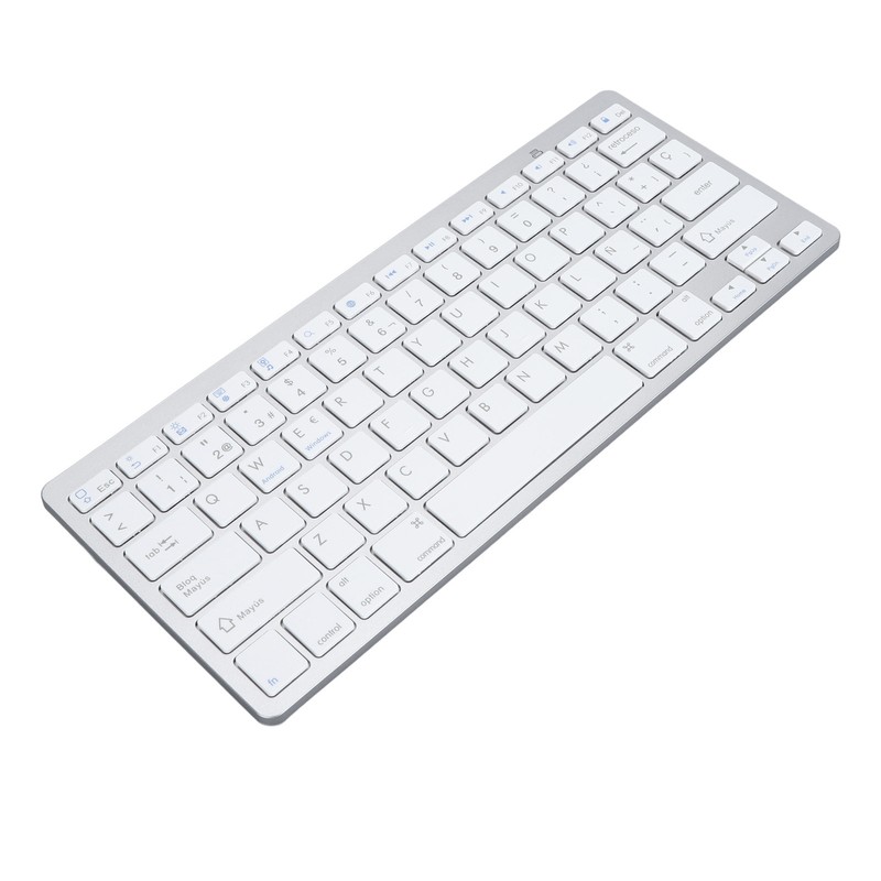 Wireless Bluetooth Keyboard Portable Compact Ultra Thin Bilingual Universal for