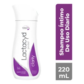 Lactacyd clarity shampoo íntimo de uso diario, 220ml