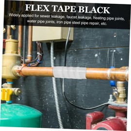 Ciieeo 4pcs Flex Rubberized Seal Tape Leak Repair Duct Tape for Pipes Joints Wide Flexible Rubber for Home Use