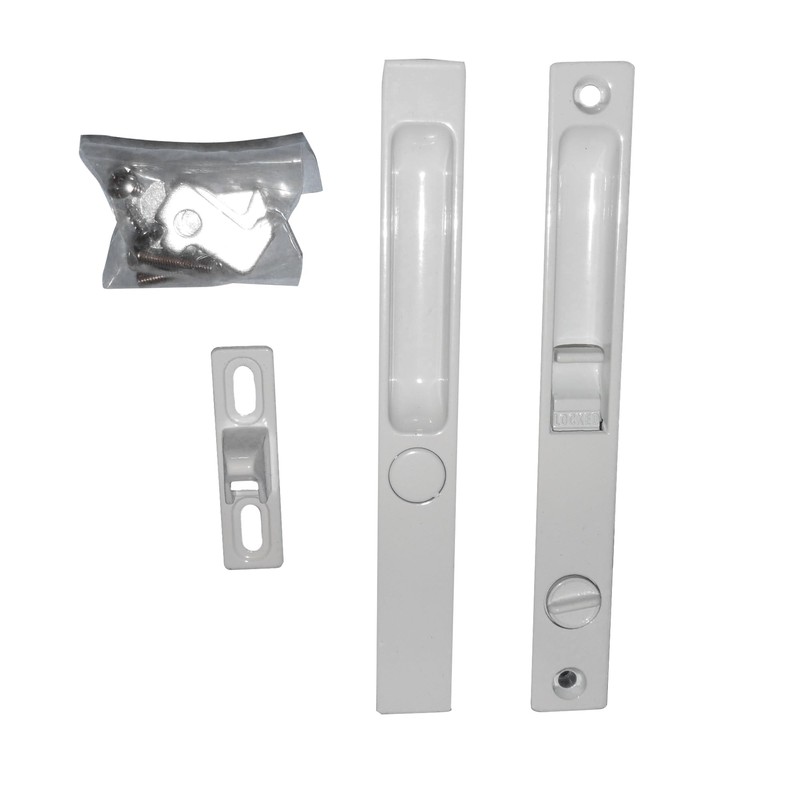 Wynn Hardware Premium Pan-Am Flush Mount Lock Set for Sliding