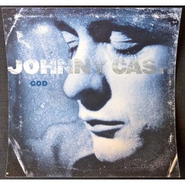 Johnny Cash - God - Rare Advertising Poster - 12x12
