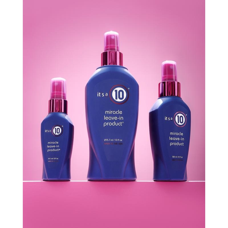 It's a 10 Haircare Miracle Leave-In Conditioner Product Spray -