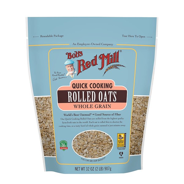 Bob's Red Mill Quick Cooking Rolled Oats, 32 Oz