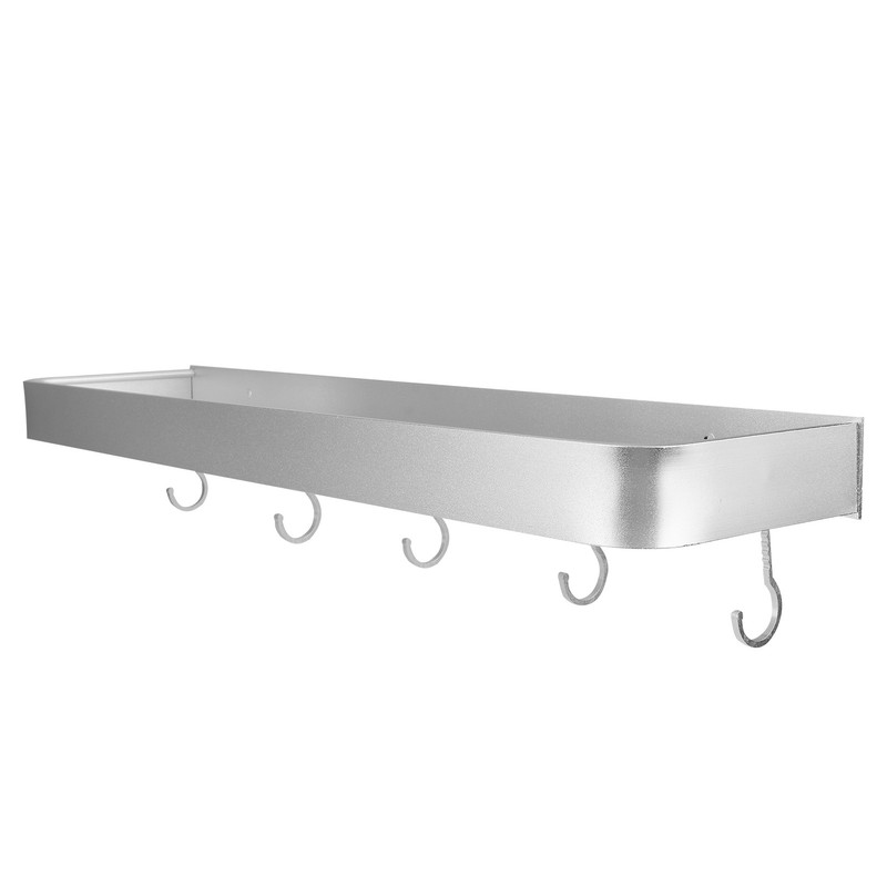 Bathroom Shelf Wall Mount Space Aluminium Shower Single Layer Shelf