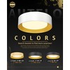 AUTELO 12" Flush Mount Ceiling Light, 3CCT LED Light Fixtures
