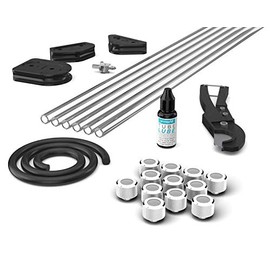 PrimoChill Complete PETG/RMSX 14mm Combo Pack - Silver Nickel