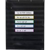 Really Good Stuff Large Rectangle Pocket Chart Black - 1
