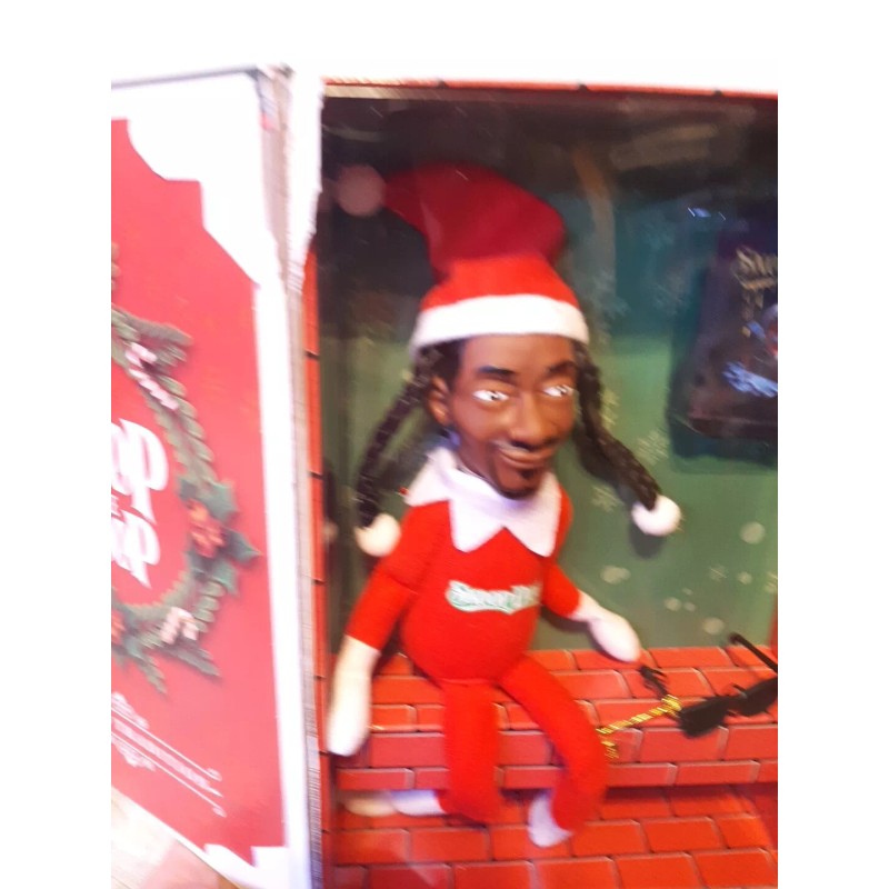 Snoop on the Stoop 12” Snoop Dogg Christmas Red Plush