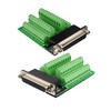 SIENOC DB44 Female to Terminal Block Solderless Connector DR44 D-SUB